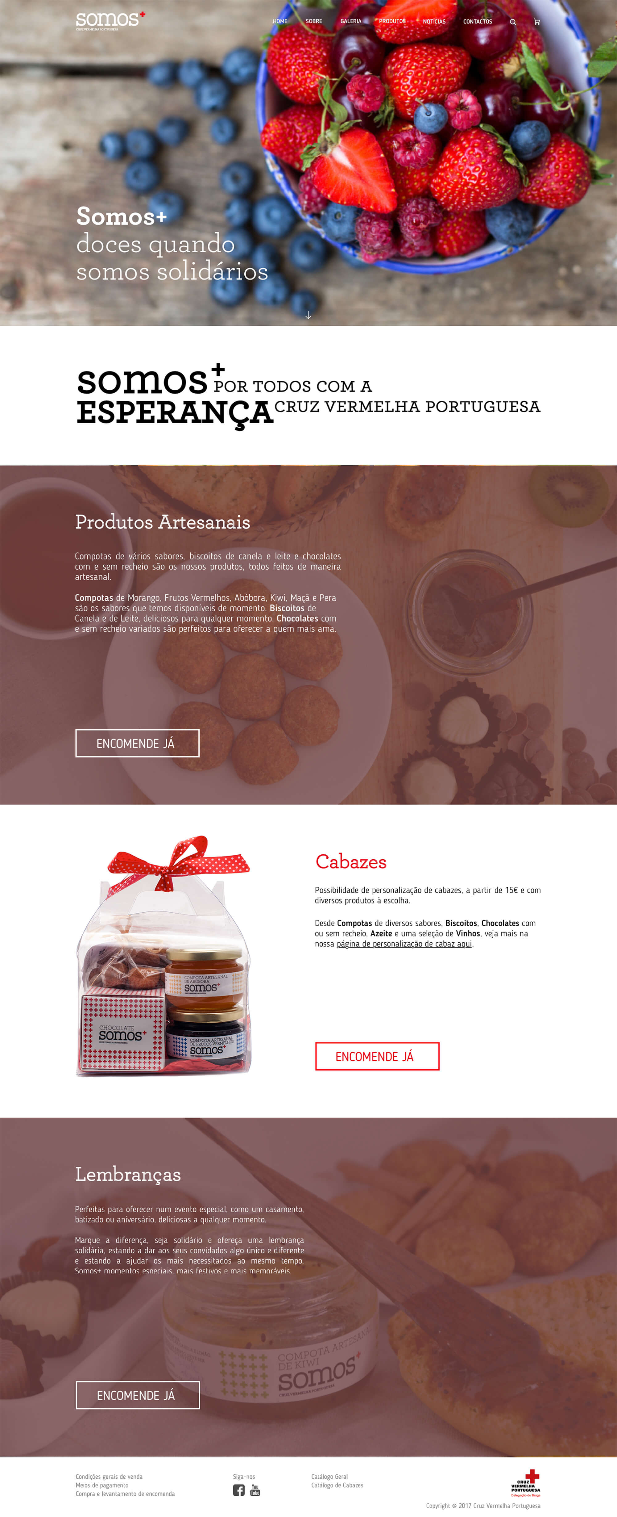 Somos+ project homepage image