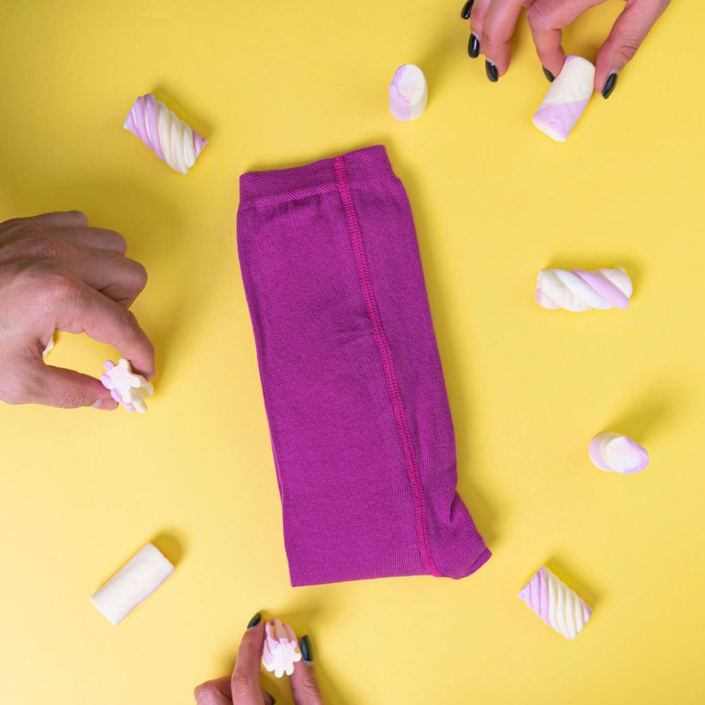 Socks Product Photography for the brand Boutique das Meias